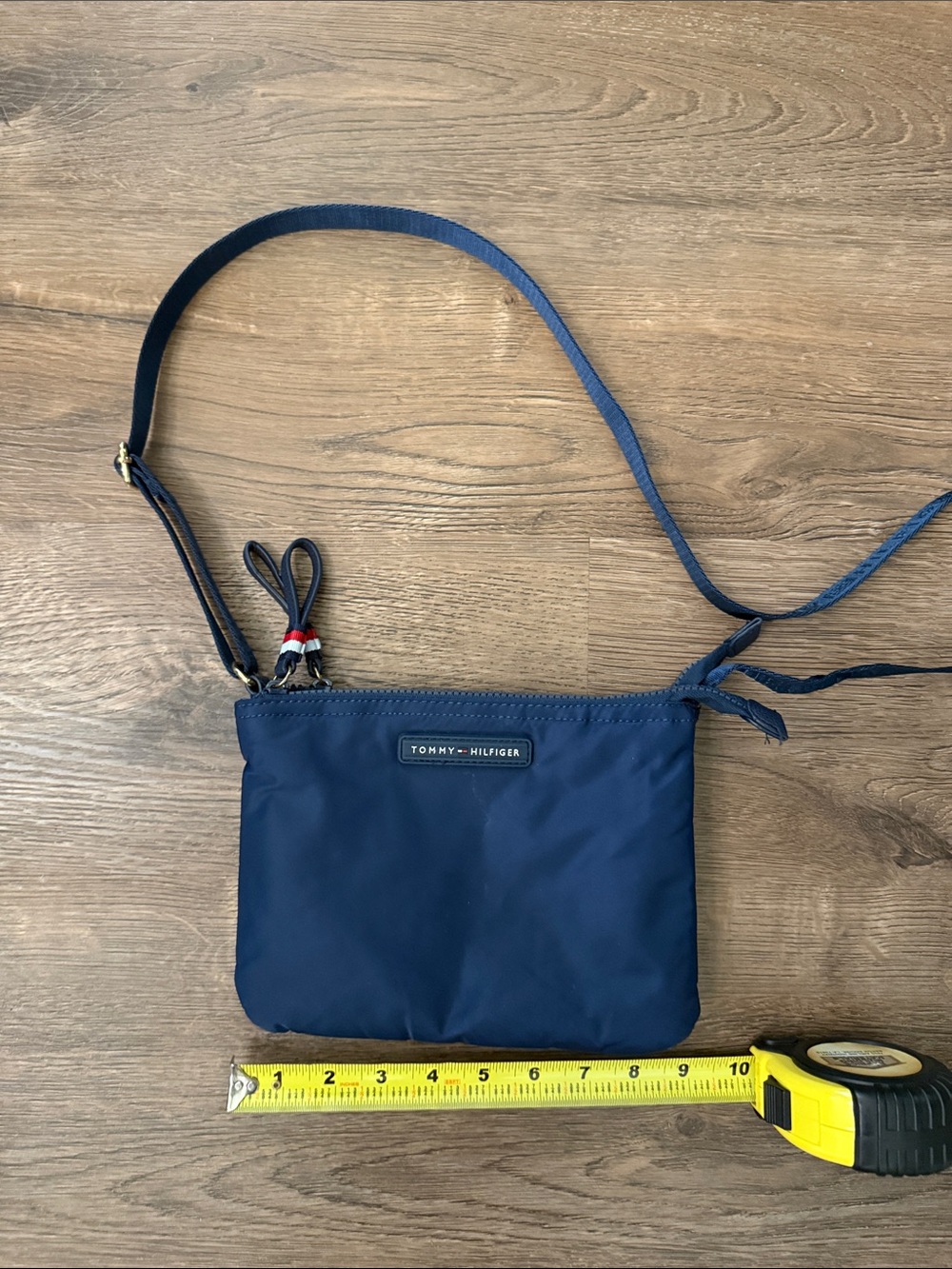 Tommy Hilfiger Navy Crossbody Bag with Adjustable Strap